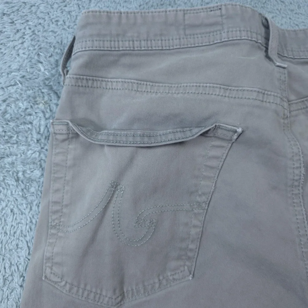 AG Adriano Goldschmied Everett Jeans Mens 32x31 Gray Straight Stretch Tag 33x32